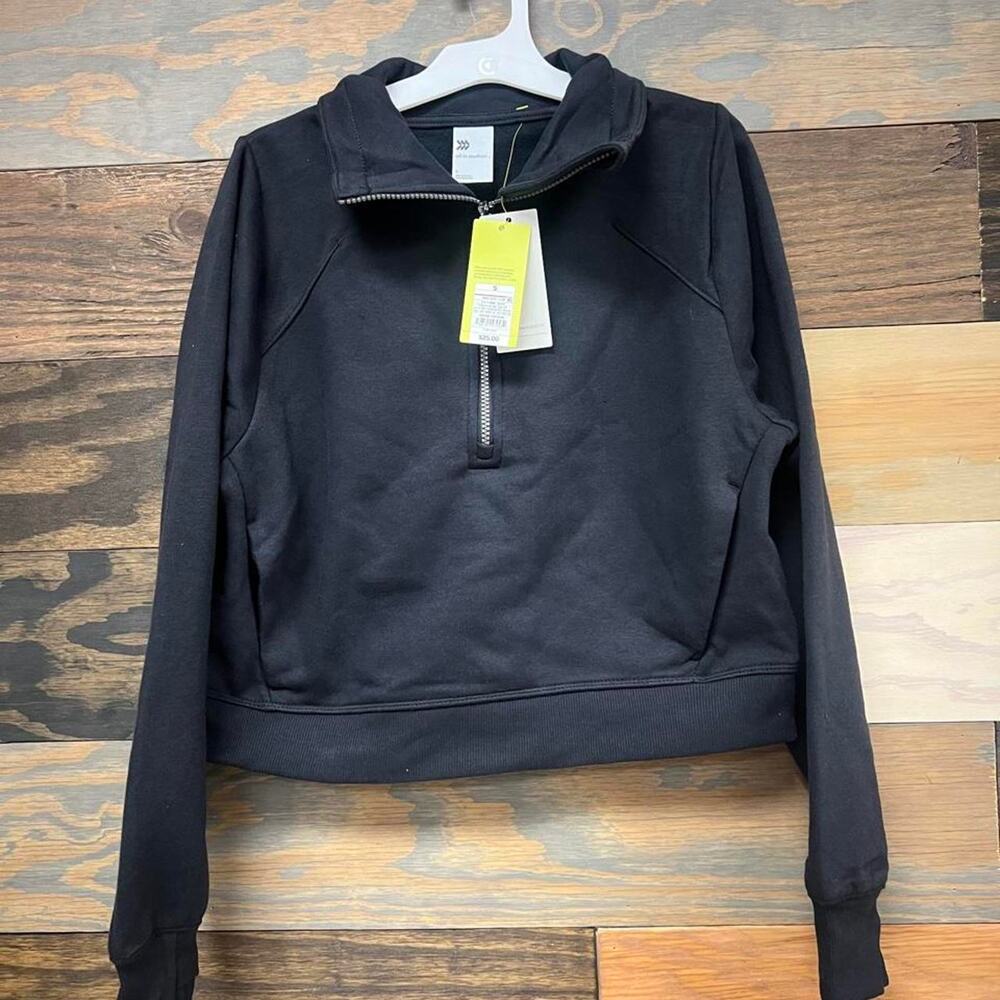 NWT All In Motion Women’s Cropped Zip Hoodie Size M